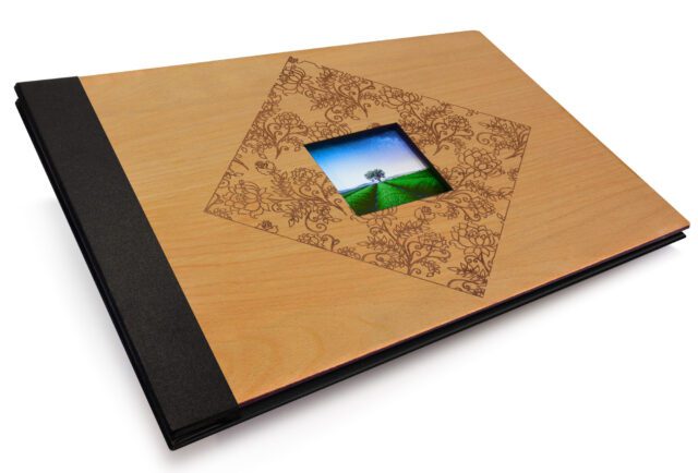 11x17 Lnd Hh Timber 3quarter Bound Laser Etch
