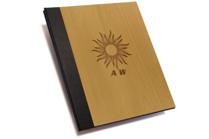8.5x11 Prt Hh Timber Black 3quater Bound Laser Etch