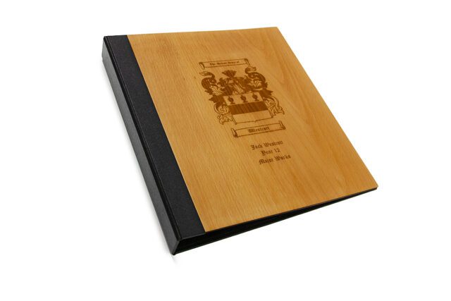 Bn A4 Prt Natural Timber Laser Etch
