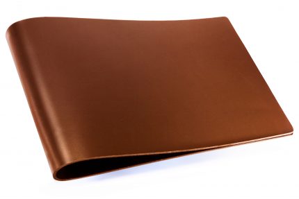 Dark Tan Leather Binder