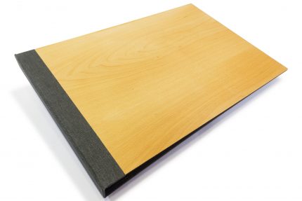 Timber Binder with Dark Grey Back Cover