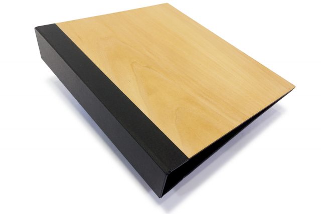 Timber Binder with Black Back Cover