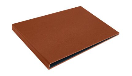 Casebound A4 8x11lnd Brown Plain