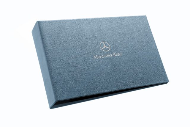 Fcp A4 Bn Lnd Casebound Lp Cover Deboss Metallic Silver Mercedes Benz