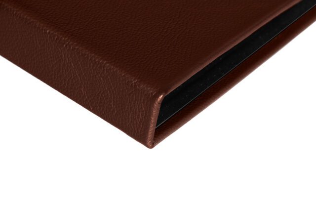 Leather Casebound Binder 8.5" x 11" Portrait Spot Digital Print - Image 4