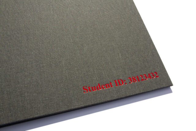 Fcp Letter Press Sample Student Id Deboss