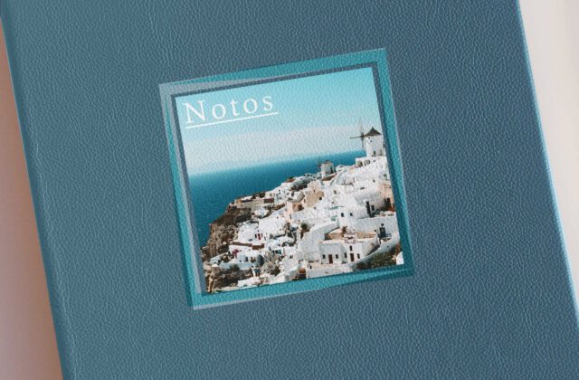 Leather Casebound Binder 8.5 x 11 Landscape Spot Digital Print - Image 14