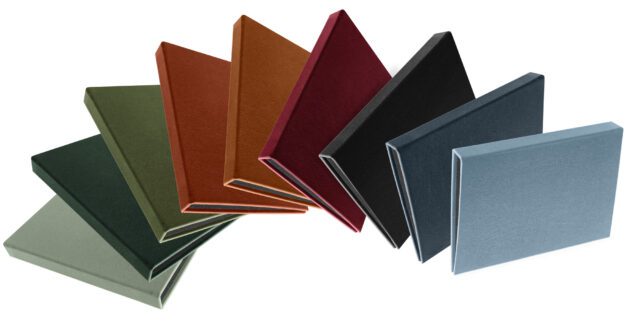 Leather Casebound Binder 11" x 17" Landscape Debossed - Image 4