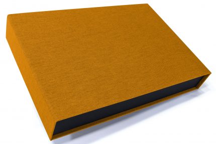 Golden Tan Cloth Presentation Box