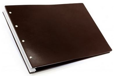 Leather Folders With Screw Posts