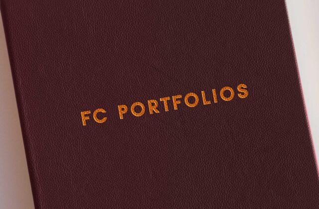 Leather Casebound Binder A4 Portrait Debossed - Image 9
