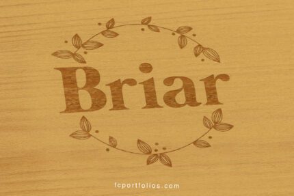 Timber Laser Etch Cut Samples Briar