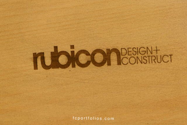Timber Laser Etch Cut Samples Rubicon