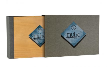 Spot Digital Print on Timber Binder and Cloth Slipcase